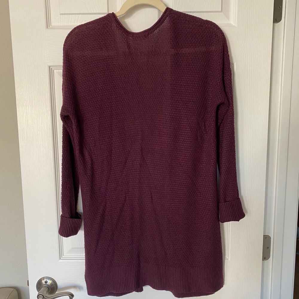 Maroon cardigan - Picture 2 of 4